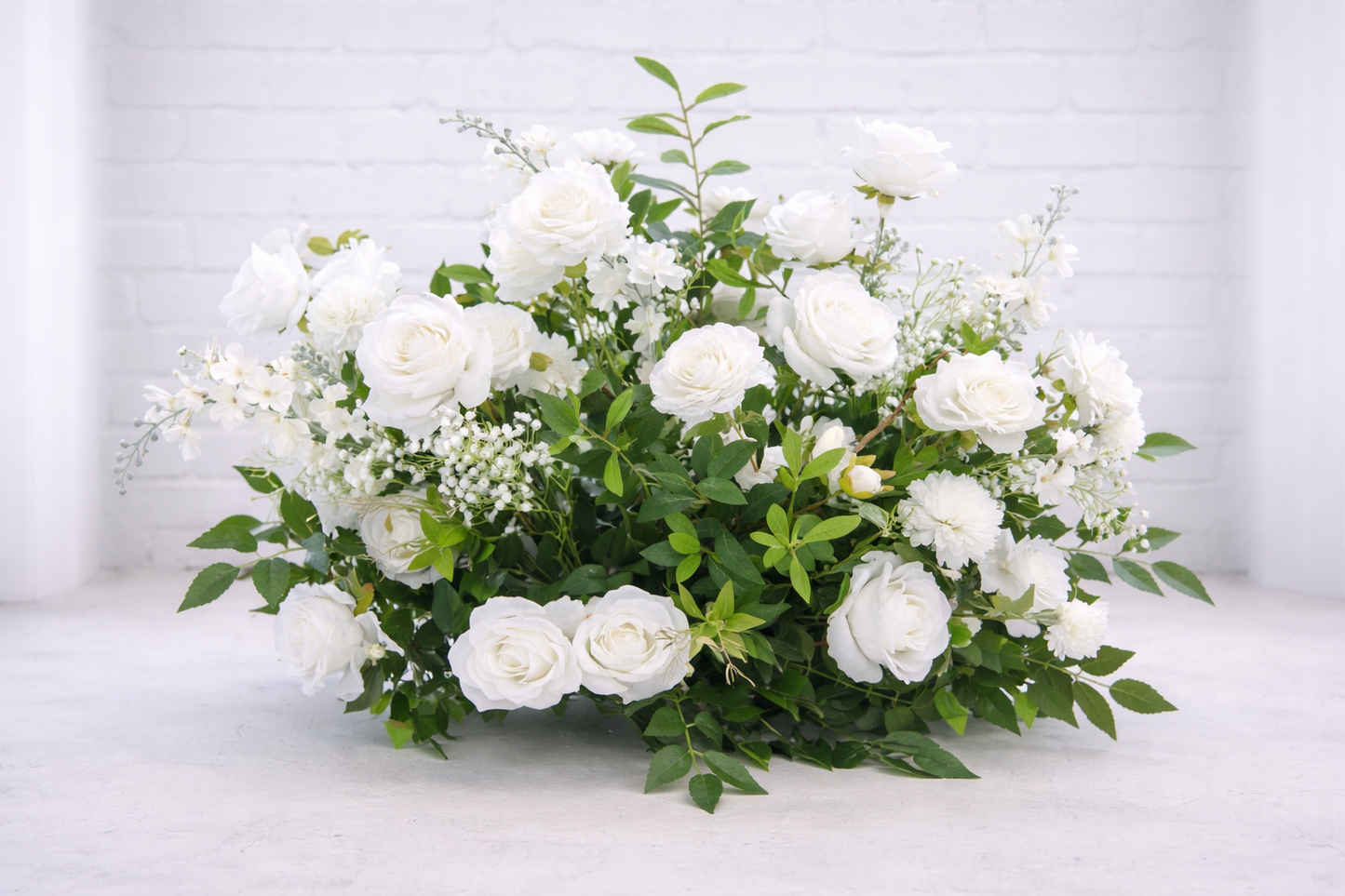 Set of 8 Green Haven Aisle Flowers