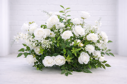 Set of 8 Green Haven Aisle Flowers